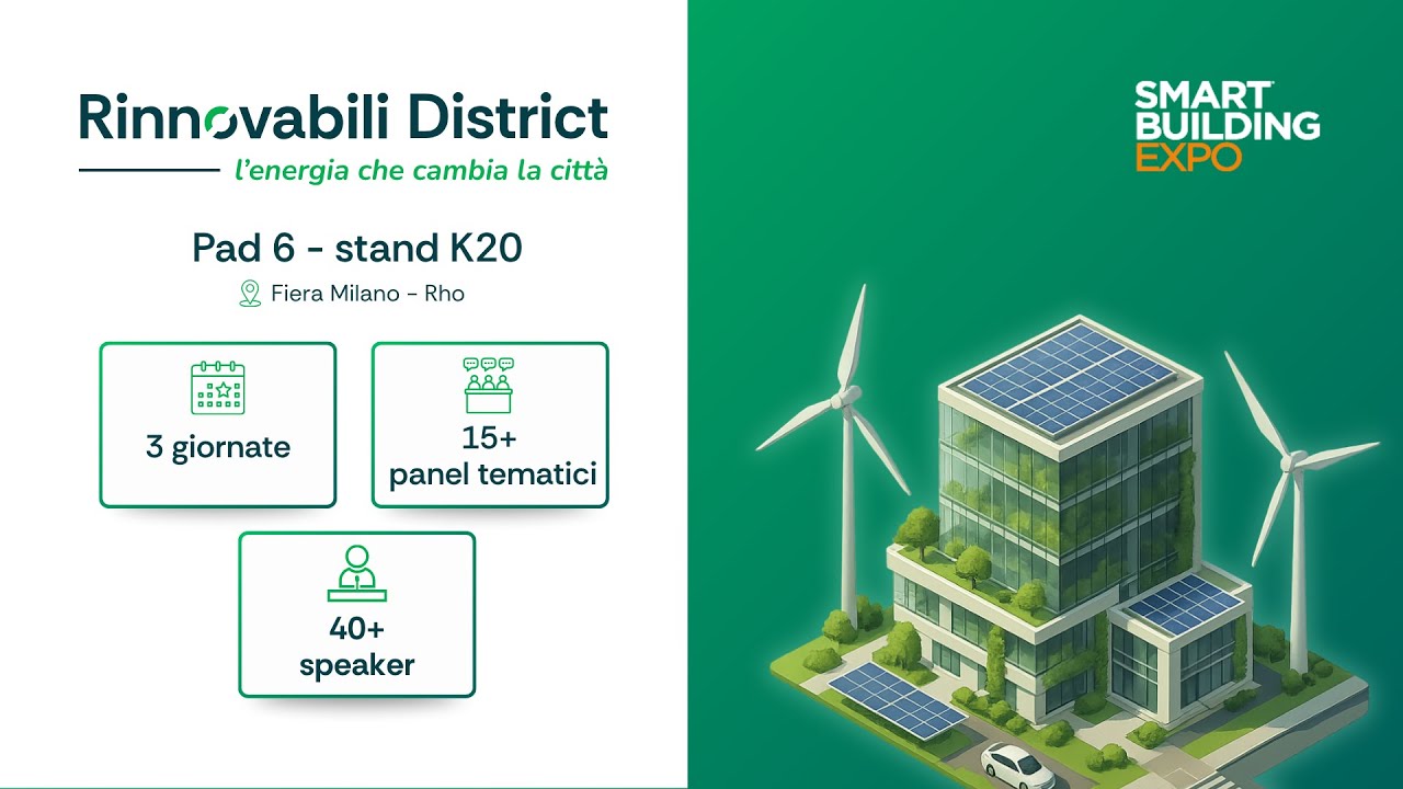 [DAY 1] Rinnovabili District - Smart Building Expo 2025