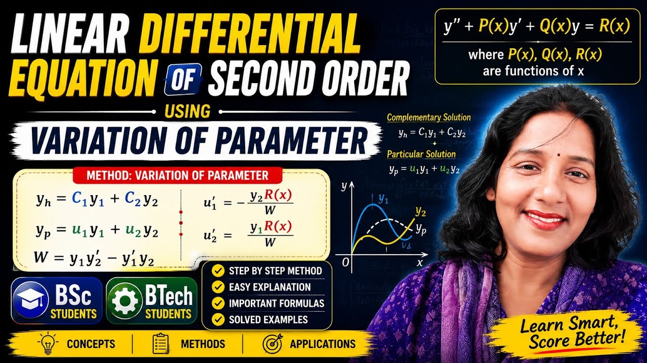 The Method of Variation of Parameters.