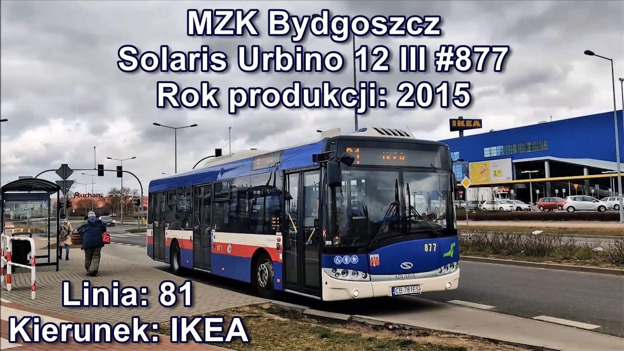 MZK Bydgoszcz - Linia 81, Solaris Urbino 12 III #877