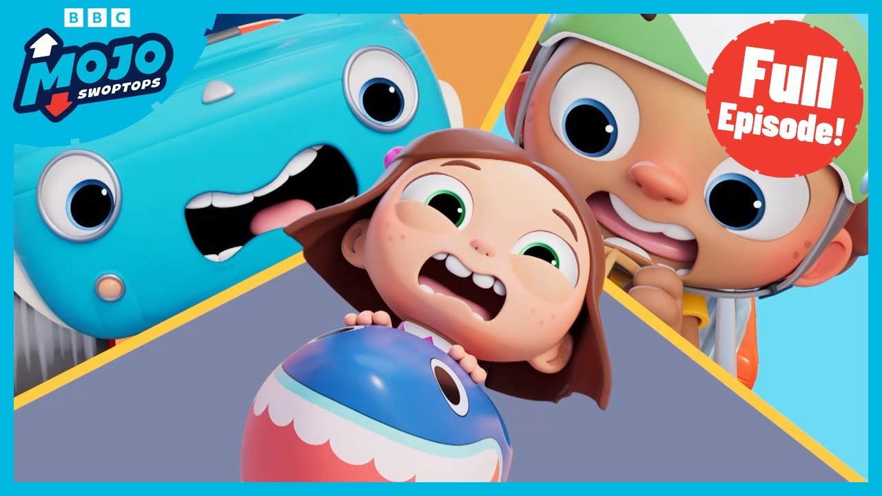 Shark 'n Ride | FULL EPISODE - S1 E31 | Mojo Swoptops - Kids Truck Cartoon