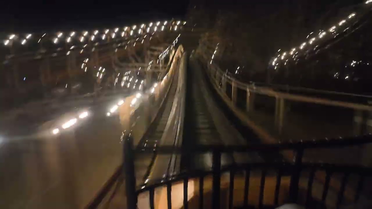 Troy, Toverland, Great Coasters International (2025, Night Ride, 4K)