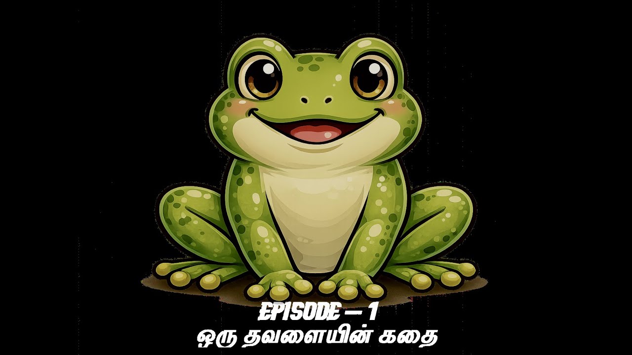 Frog story in tamizh - moral stories for kids #moralstories #tamil #paatikadhaigal