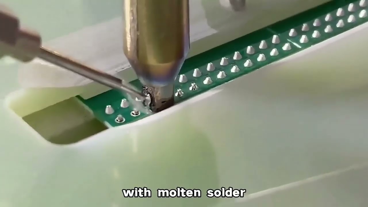 Introduction to drag soldering process