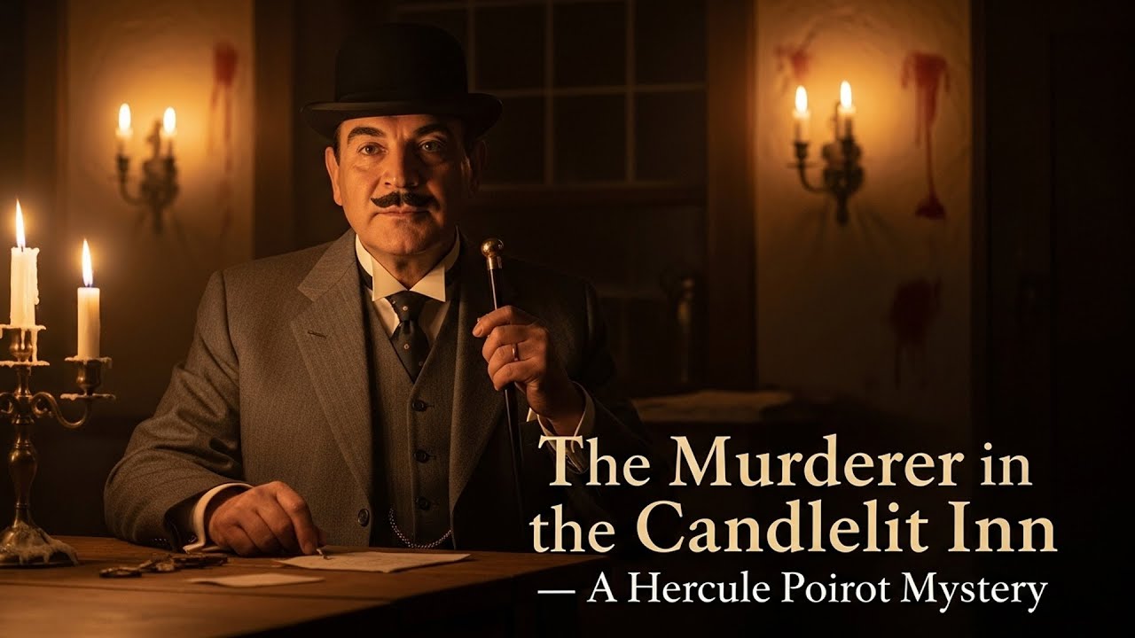 The Murderer in the Candlelit Inn — A Hercule Poirot Mystery