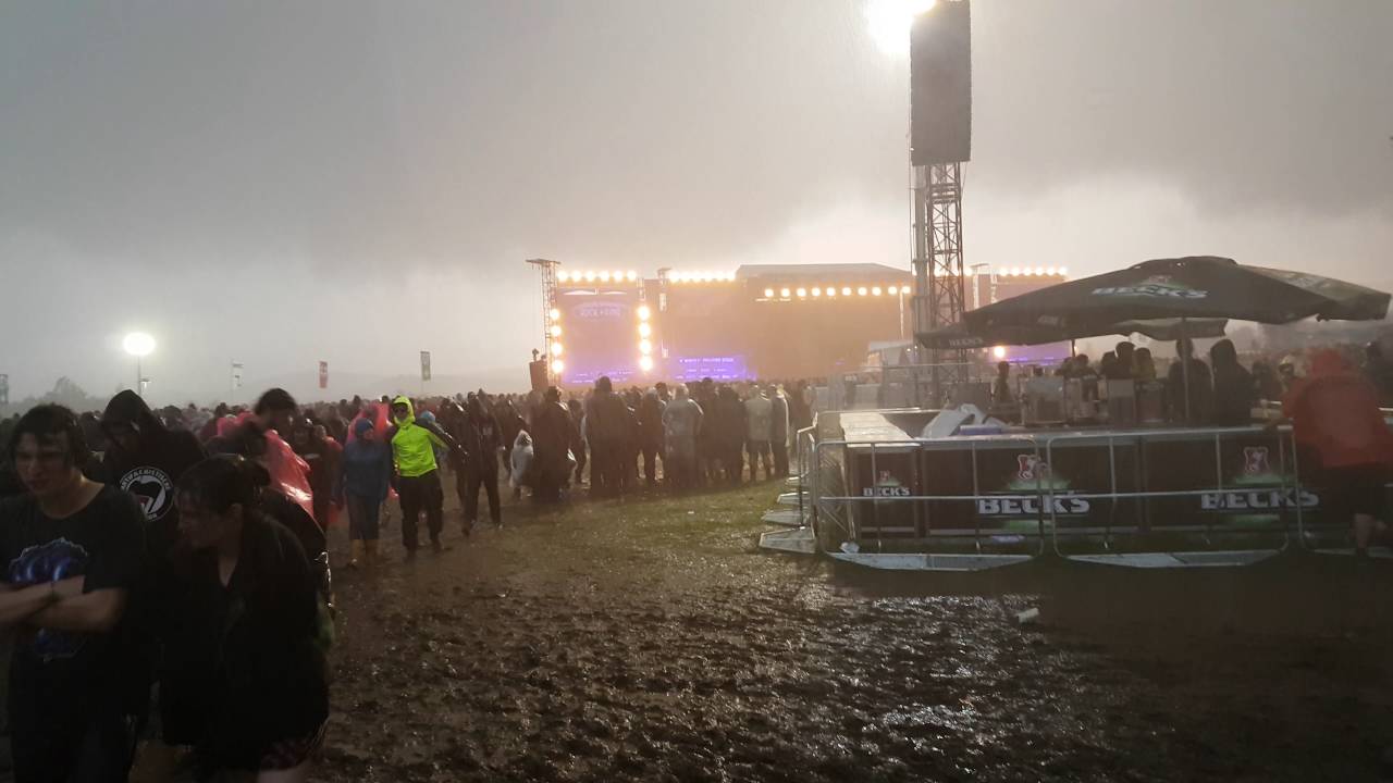Rock am Ring 2016 Gewitter