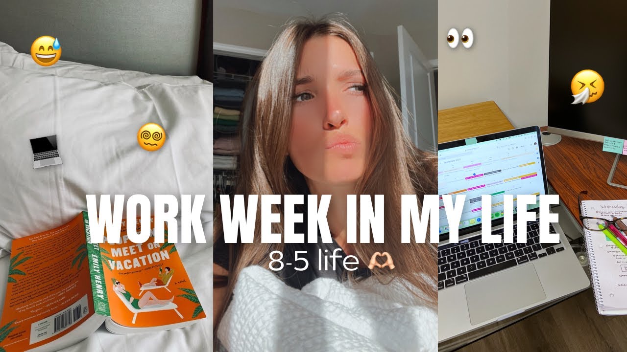 WORK week in my life | 8-5 days, feeling sick, lots of ramen noodles