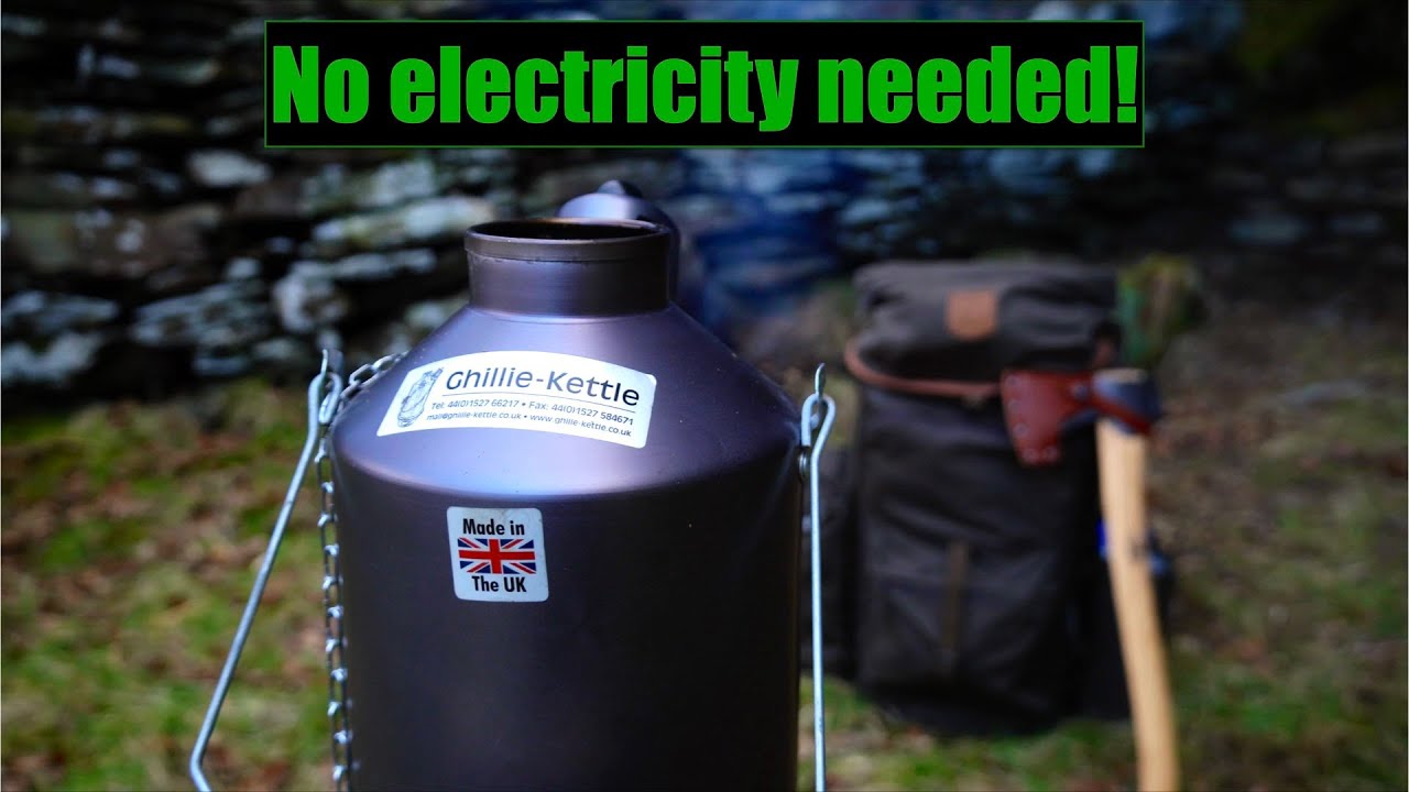 Ghillie kettle | bushcraft coffee in the woods