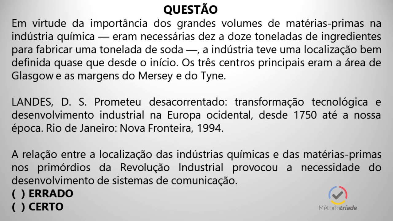 T1950 Geografia Industrializa&ccedil;&atilde;o