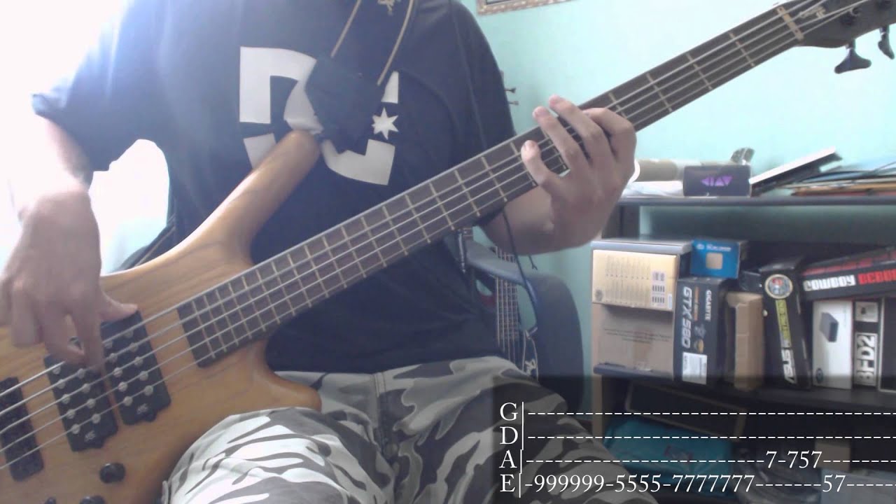 Incubus - Pardon Me [Bass Cover + Tab]