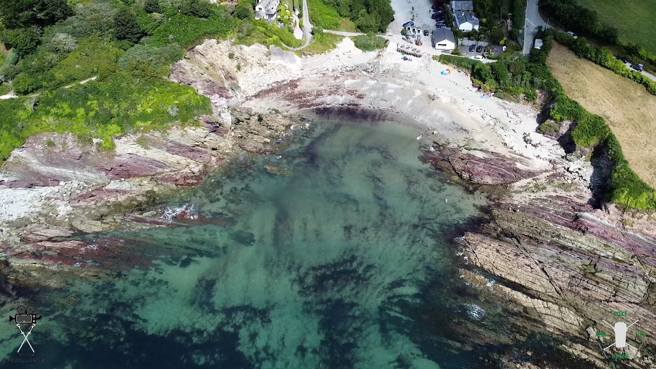 Talland Bay, Cornwall - from the air - Mike and his Drone no. 8