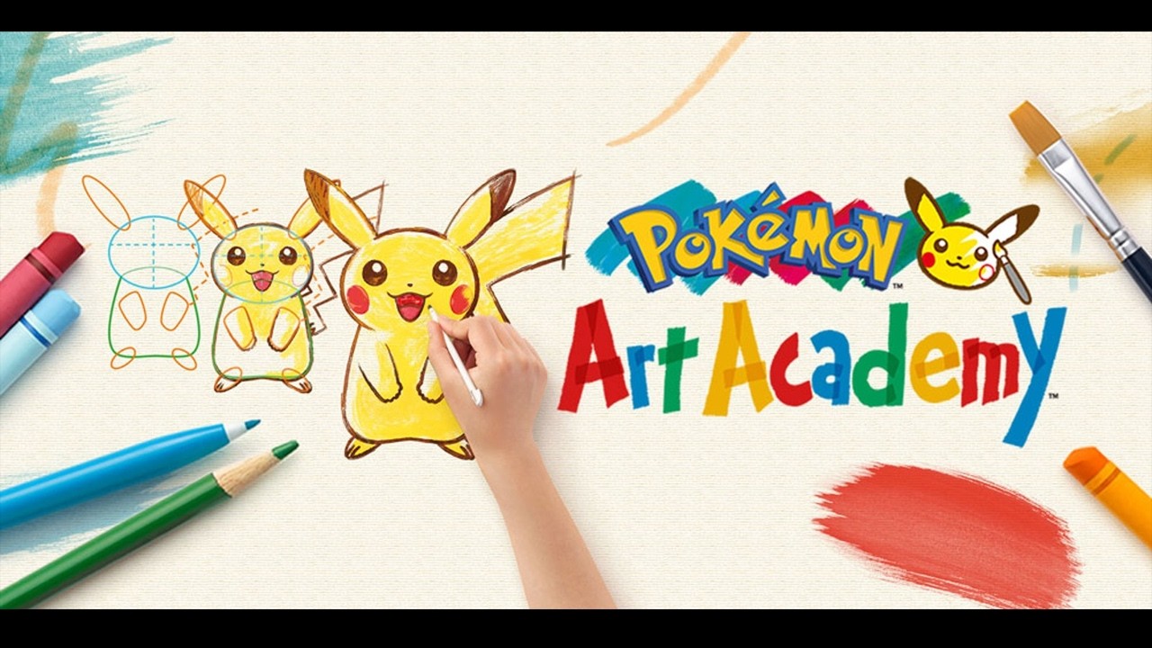 🔴 pokemon art academy first play