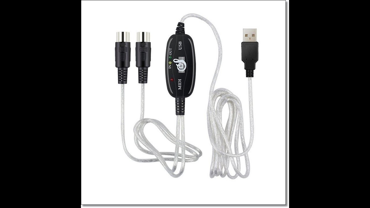 MIDI - How To Connect USB-To-MIDI Cable To Yamaha PSR 520 Keyboard And Problems