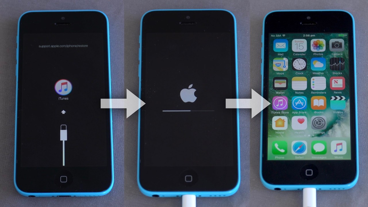 Восстанавливаем iPhone 5C, как будто сейчас 2017 год!