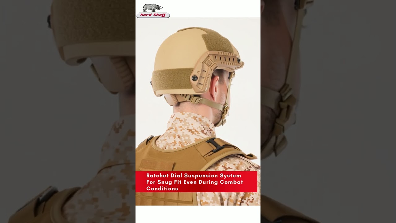 Special Forces Helmet by Hard Shell FZE | Advanced Ballistic Protection