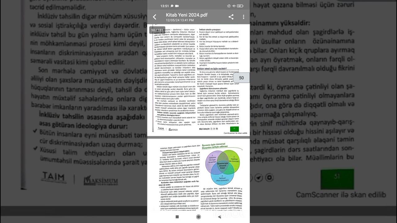 İnkuliziv təhsil 2024