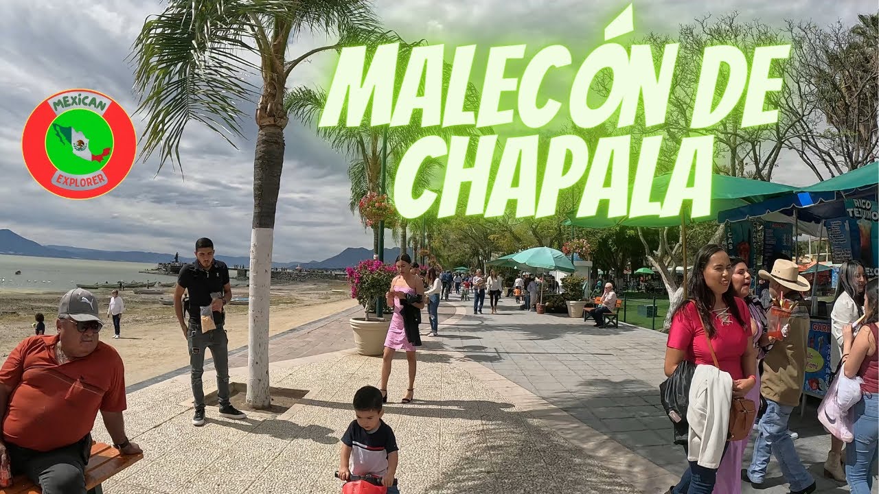 Malec&oacute;n de Chapala 4K Walking Tour