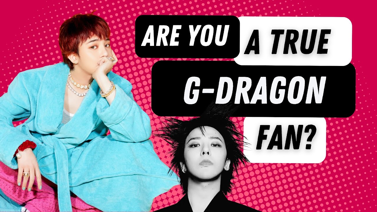 How Well Do You Know G-Dragon? 🤔 | 15 Trivia Questions!