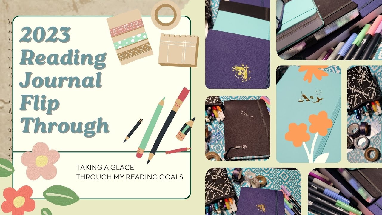 2023 Reading Bujo Flip Through