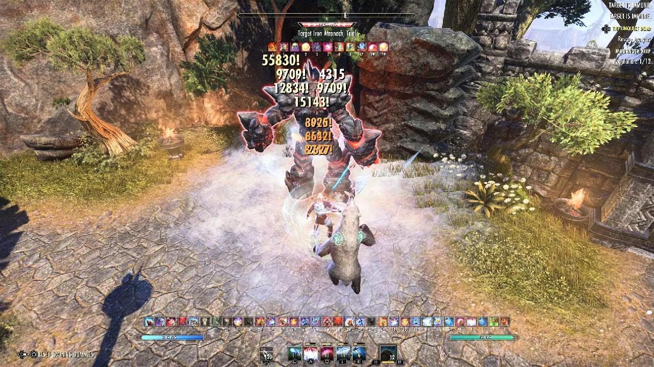 ESO Double Frost Staff Warden 129k U46 HS/ NA
