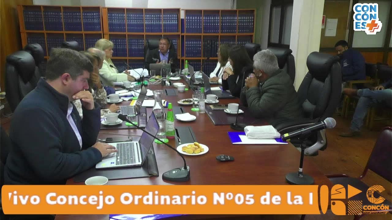 En Vivo Concejo Ordinario Nº 05  de la Ilustre Municipalidad de Concón 2026