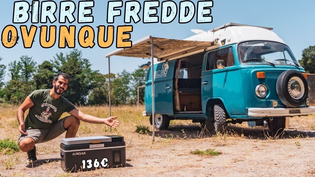 KROAK LM21 Frigo portatile a COMPRESSORE ❄️ Economico e consuma pochissimo! 😍