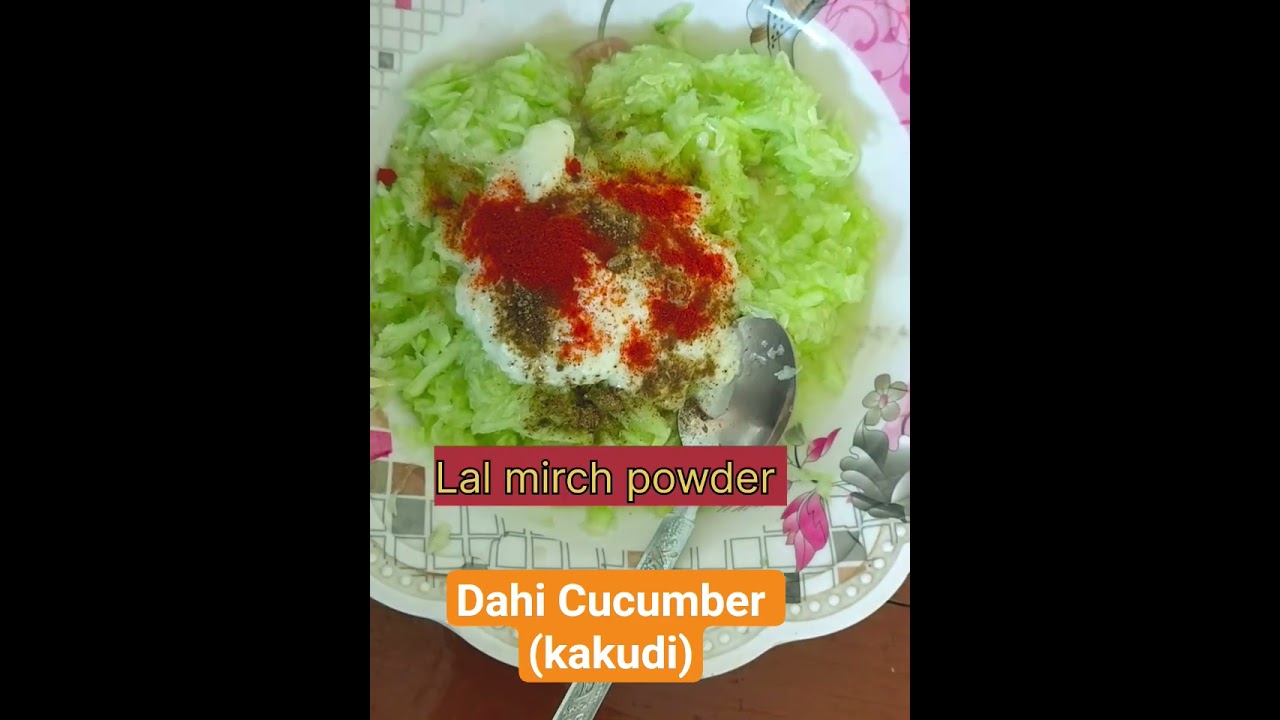 Dahi kakudi ( cucumber)#food #cooking #recipe #trending #ytshorts #shorts #viral #villagelife