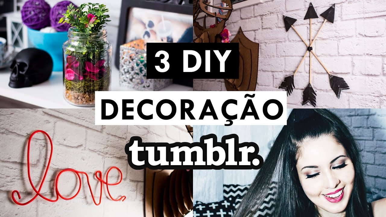3 DIY Decoração para o quarto inspirada no Tumblr (Tumblr room decor)