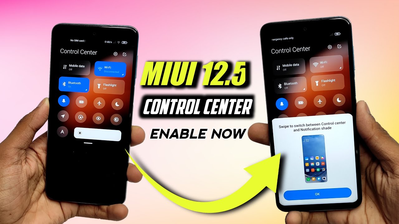 MIUI 12.5 Control Center Any Xiaomi Device