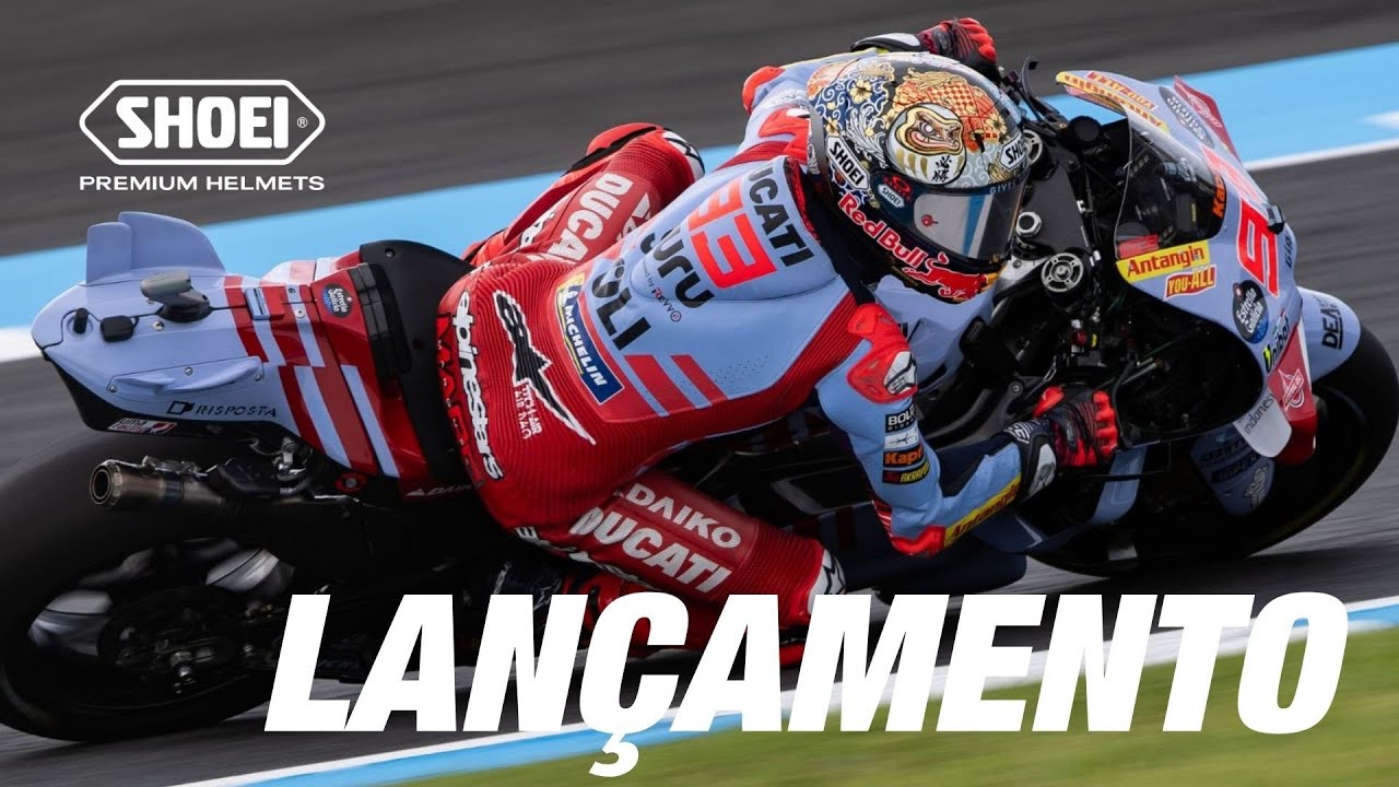 Lan&ccedil;amento no Brasil &ndash; Capacete Shoei X SPR Pro Marquez Motegi 5