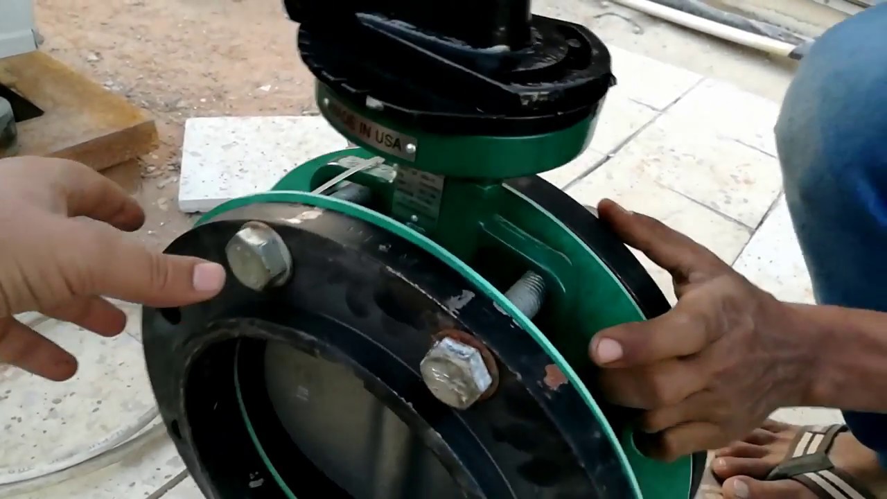 Butterfly Valve  How Does It Work Part 1  كيفية تركيب محبس الفراشة