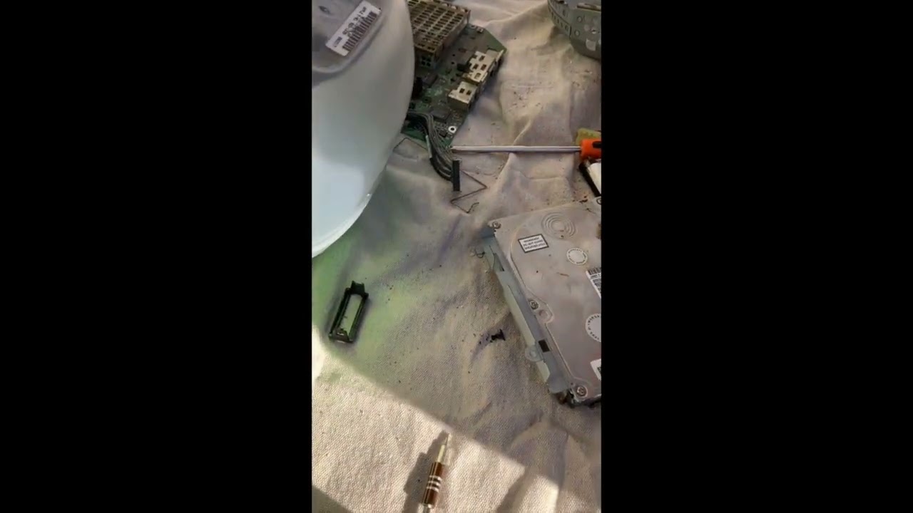 This Hard Drive EXPLODED!!! #shorts