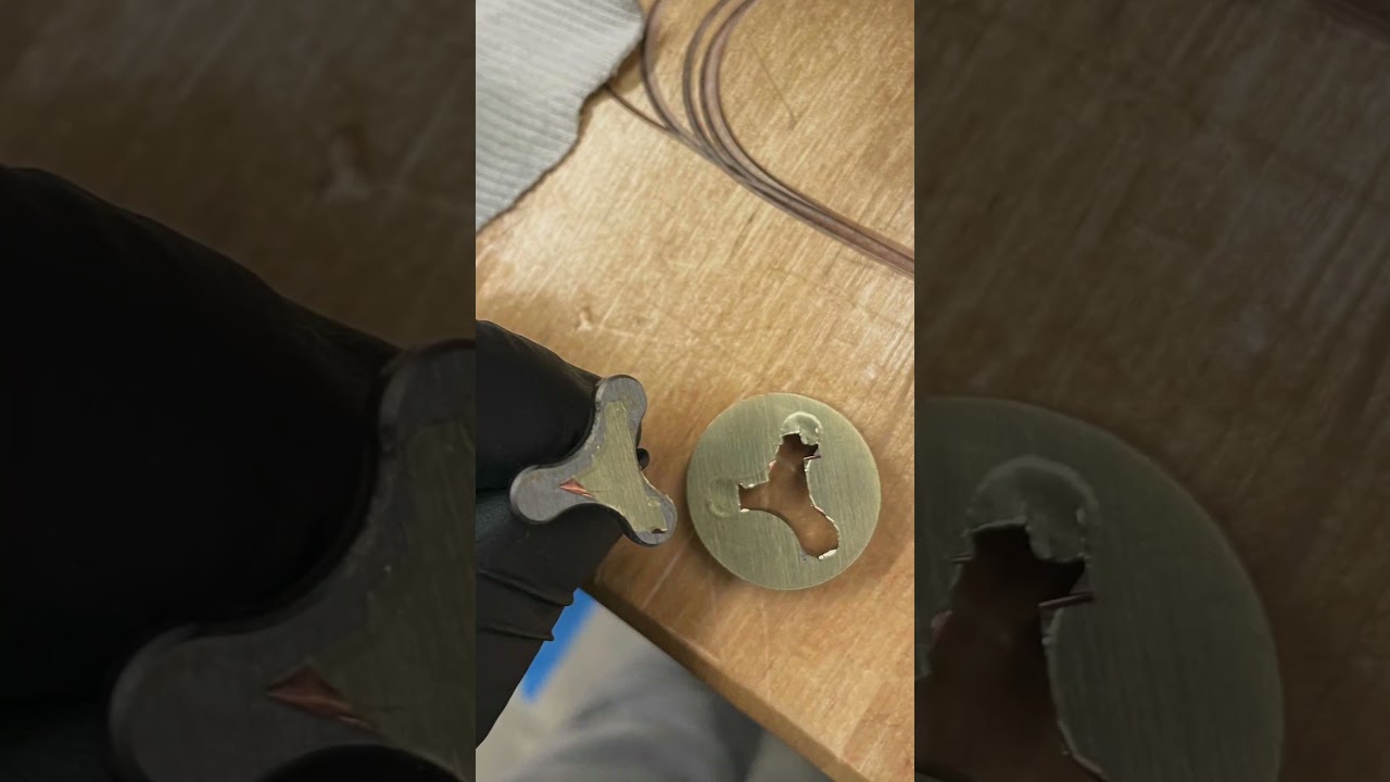 Pika Screw Brass Bed