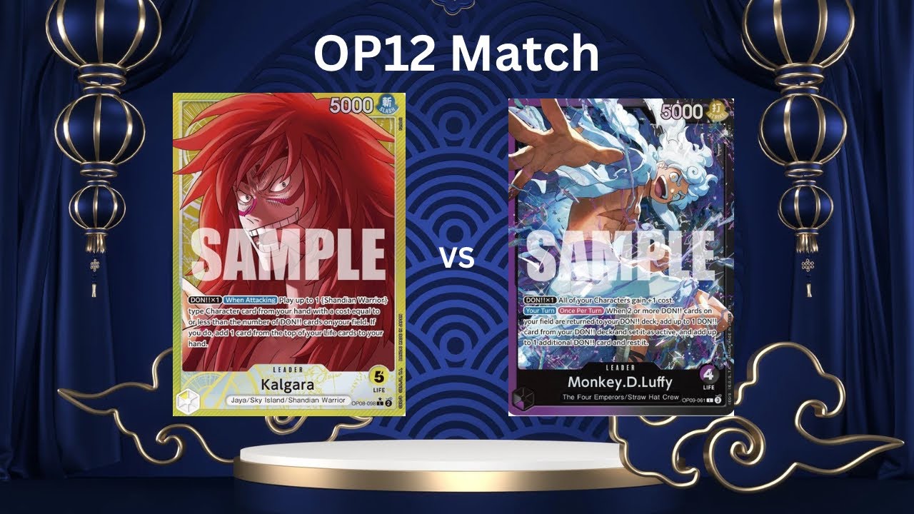 OP12.5 Match Kalgara vs BP Luffy