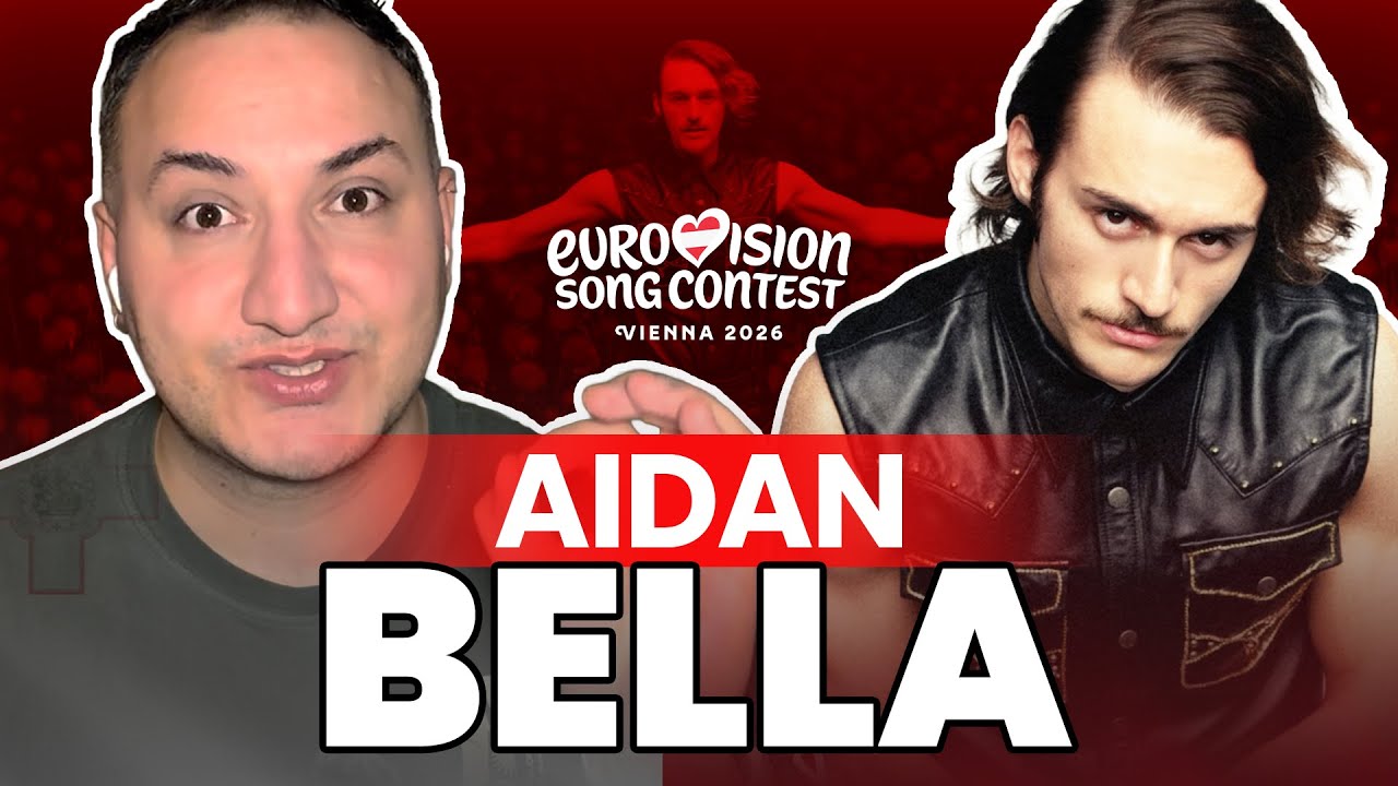 Реакция Эйдана на песню «Bella»! | Евровидение 2026 Мальта 🇲🇹 | #unitedbymusic