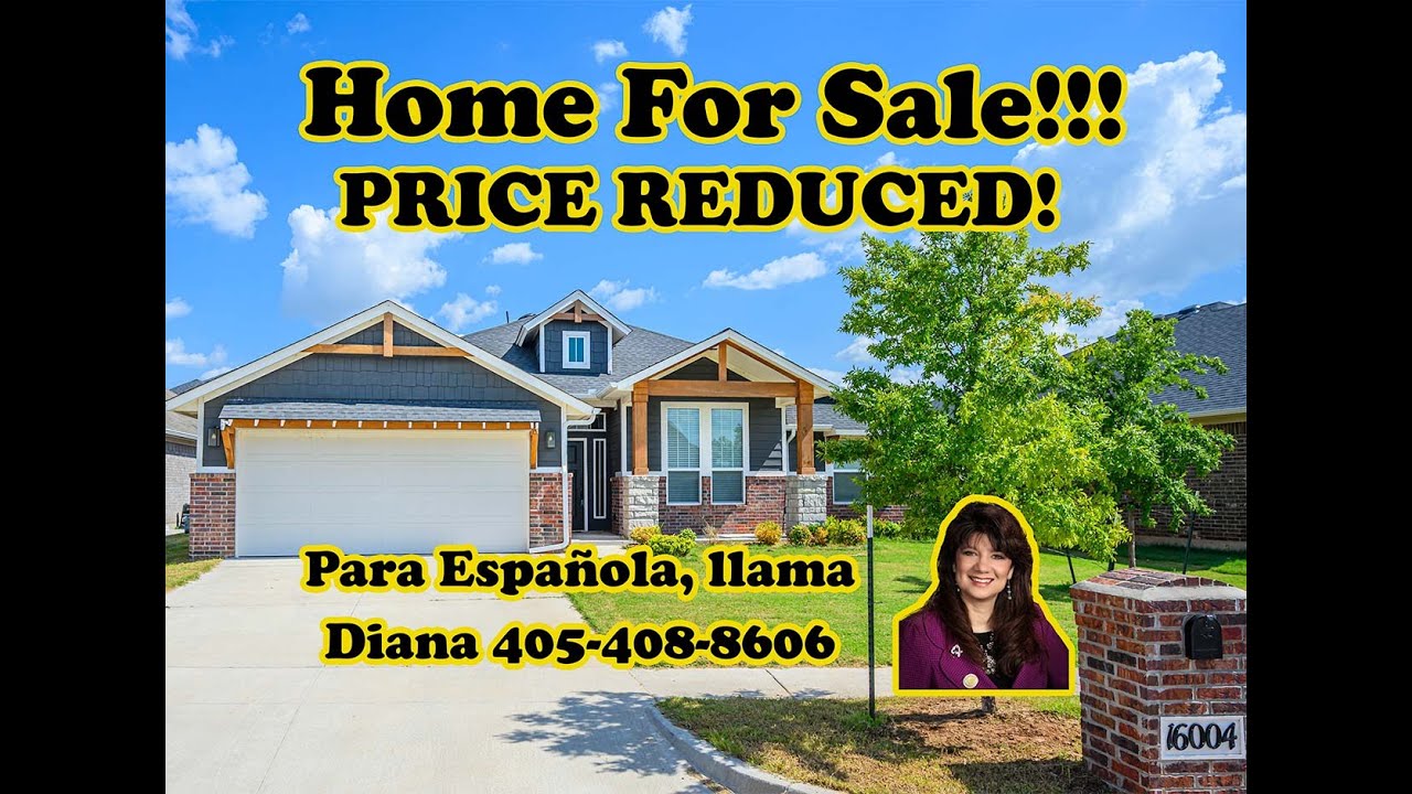 16004 Bison Dr, Oklahoma City, OK 73170  #homeforsale #videoopenhouse  #dayrealty #pricereduced