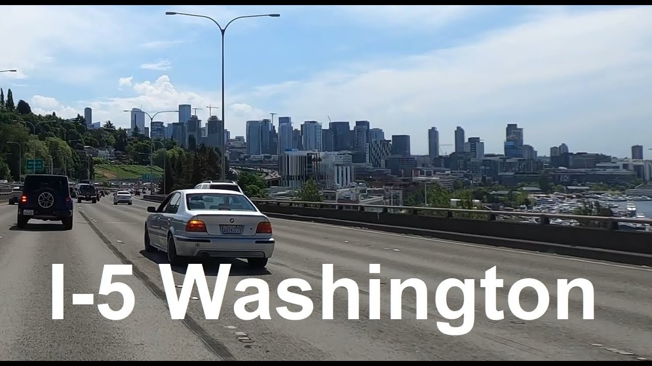 Interstate 5 Southbound WA Full State (10min congestion Real Time) UHD Detailed Time Stamps