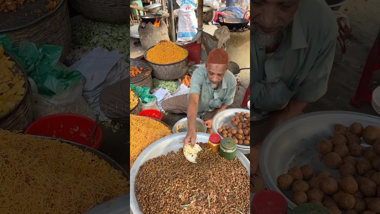 Master of Chana Chaat! Bengali Street Food #shorts #streetfood