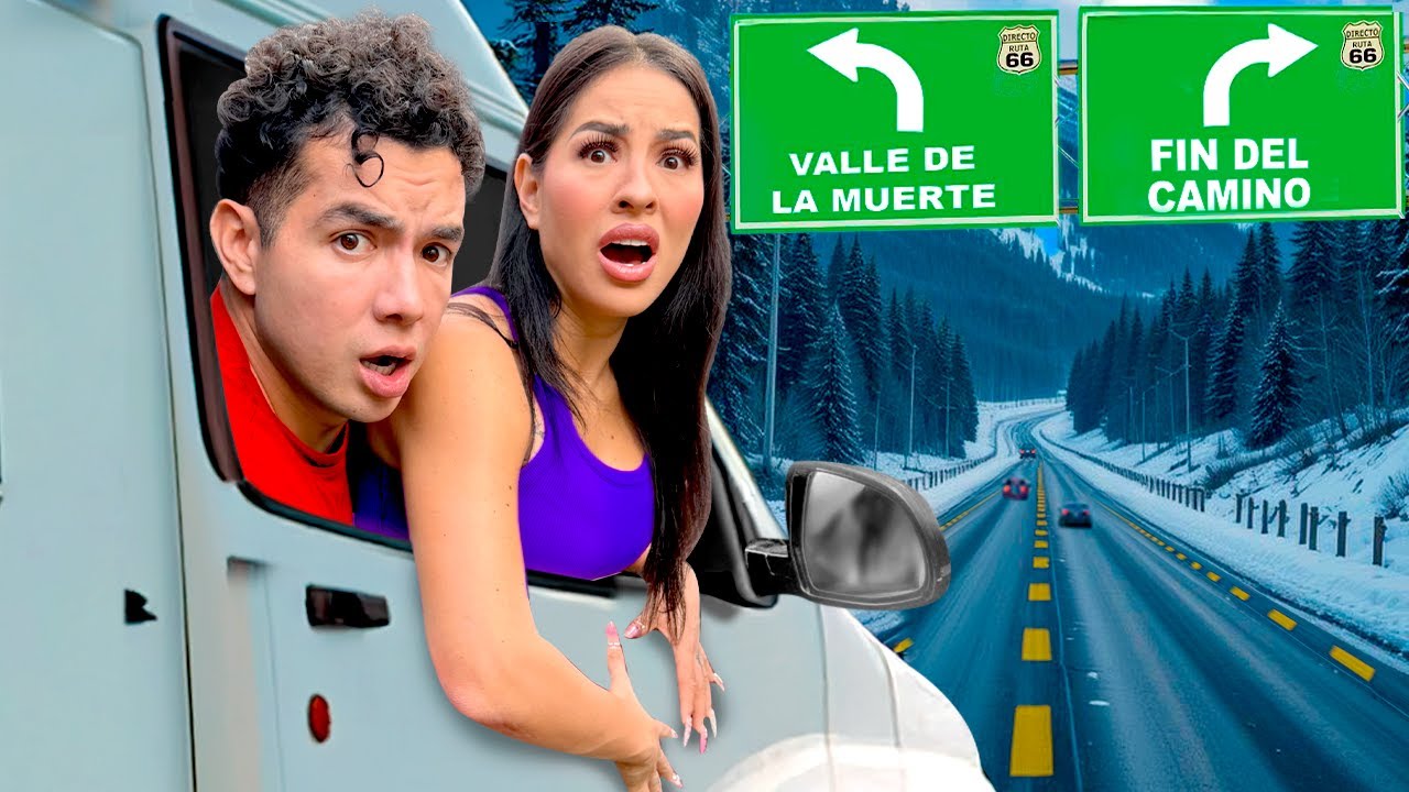 24 HORAS MANEJANDO EN LÍNEA RECTA TODA LA NOCHE EN LA CASA RODANTE!! 