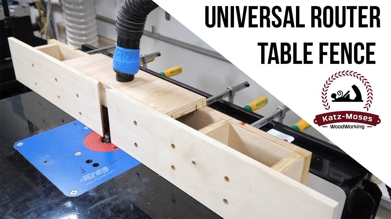 Universal Router Table Fence