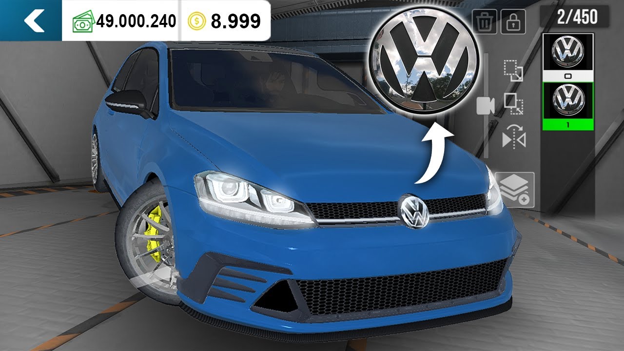 HD VOLKSWAGEN Logo Nasıl Yapılır? | Car Parking Multiplayer