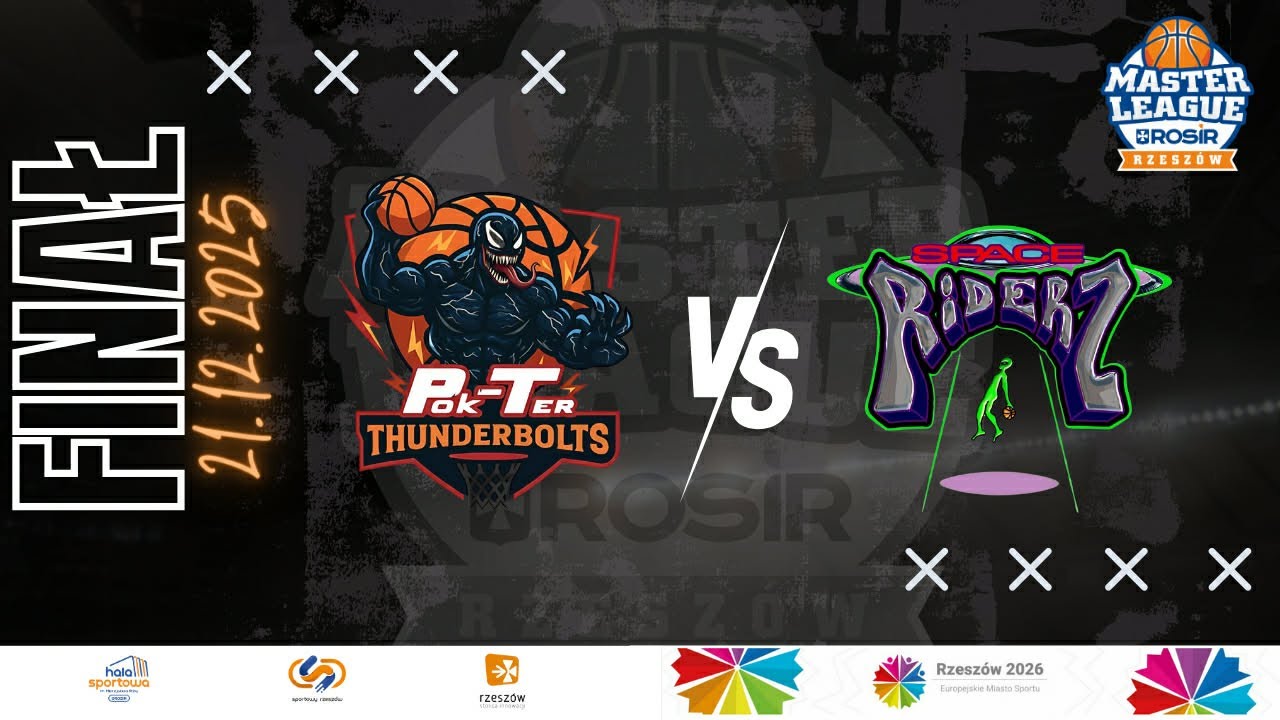 POK-TER.PL THUNDERBOLTS vs TRAPYN SPACE RIDERZ ( MECZ O 1 MIEJSCE V Edycji Master League )