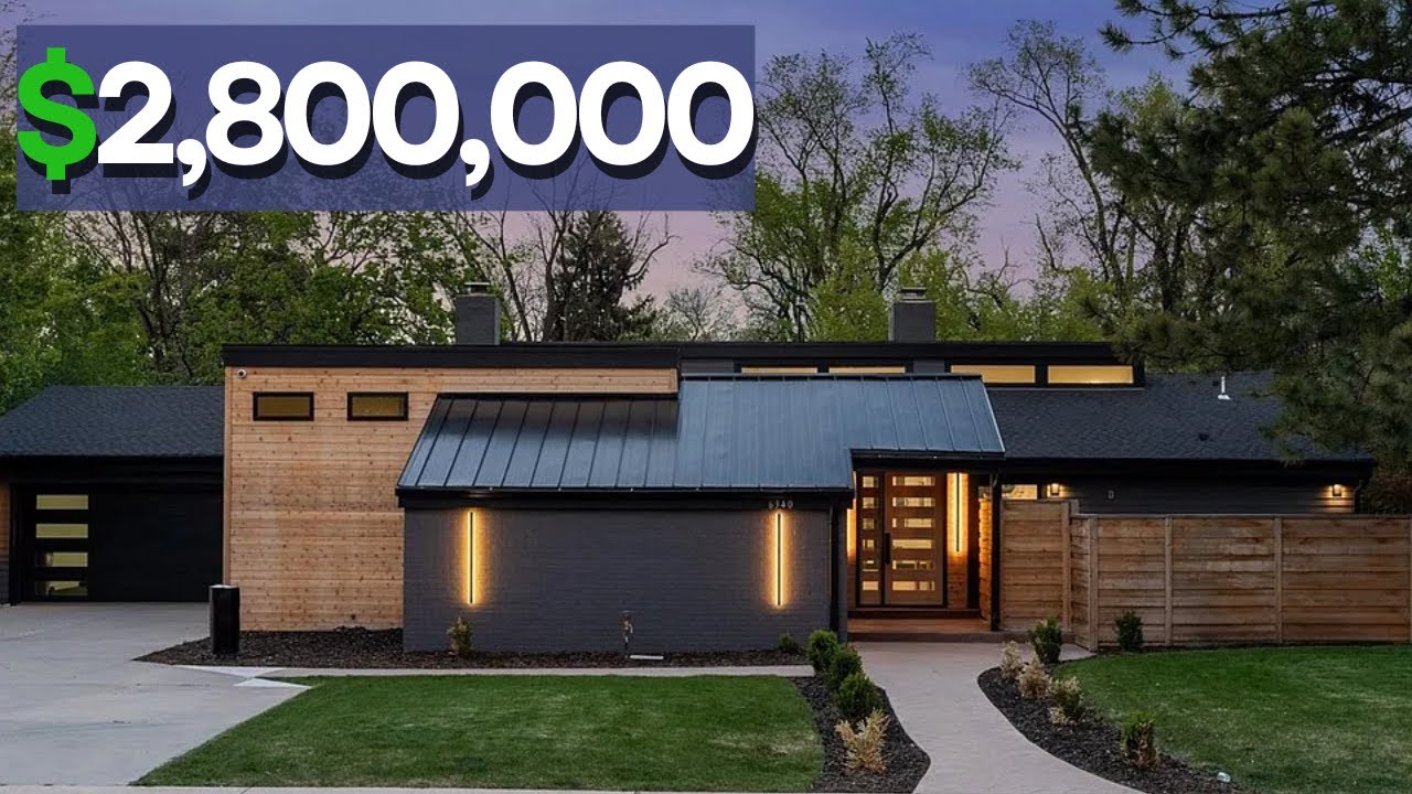 Step Inside This $2.8 Million Mid-century Modern Dream Home In Denver: Take A Tour Of 6340 E 6th
