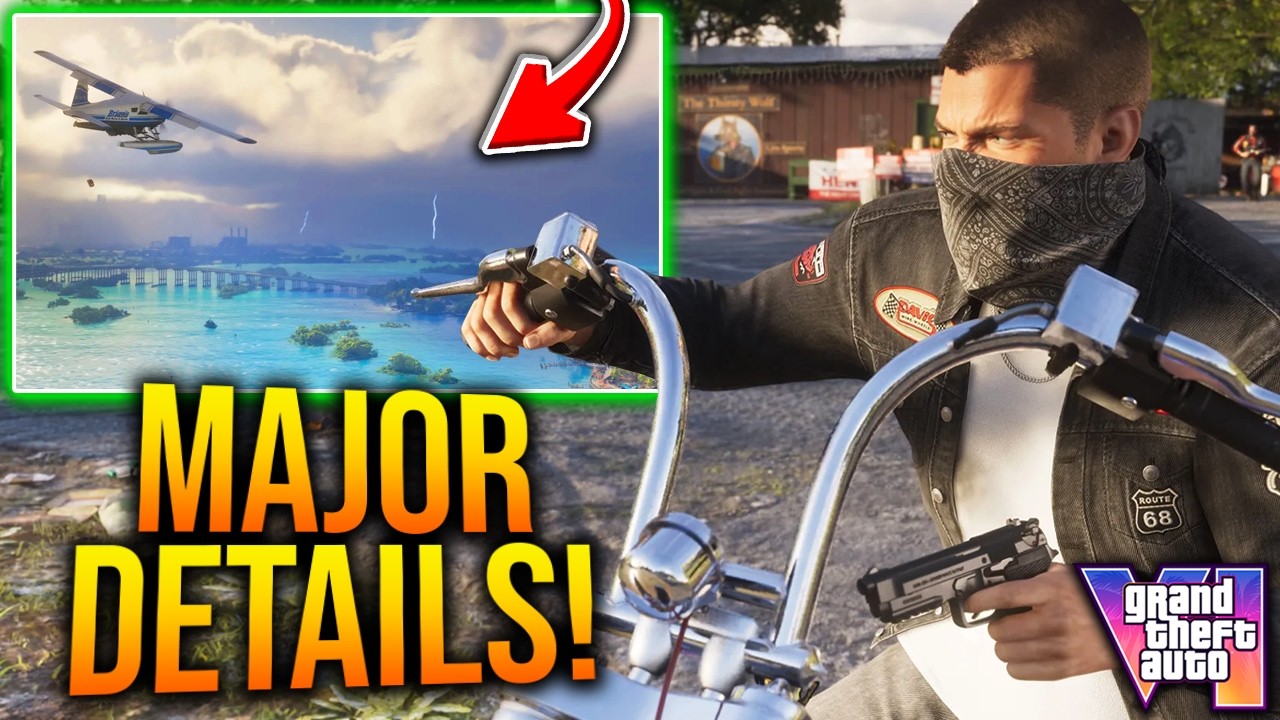 GTA 6 &mdash; 12 НОВЫХ СКРИНШОТОВ, подробности системы ПОГОДЫ и многое другое!