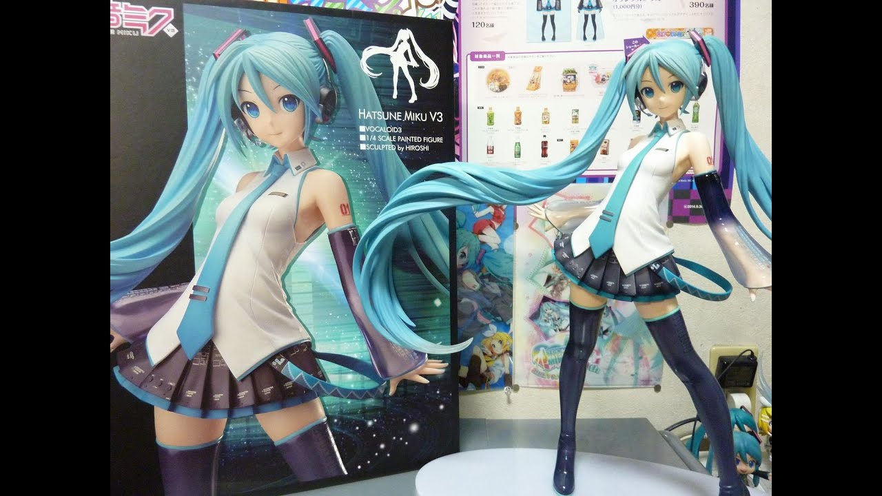 初音ミクV3 1/4スケールフィギュア　レビュー