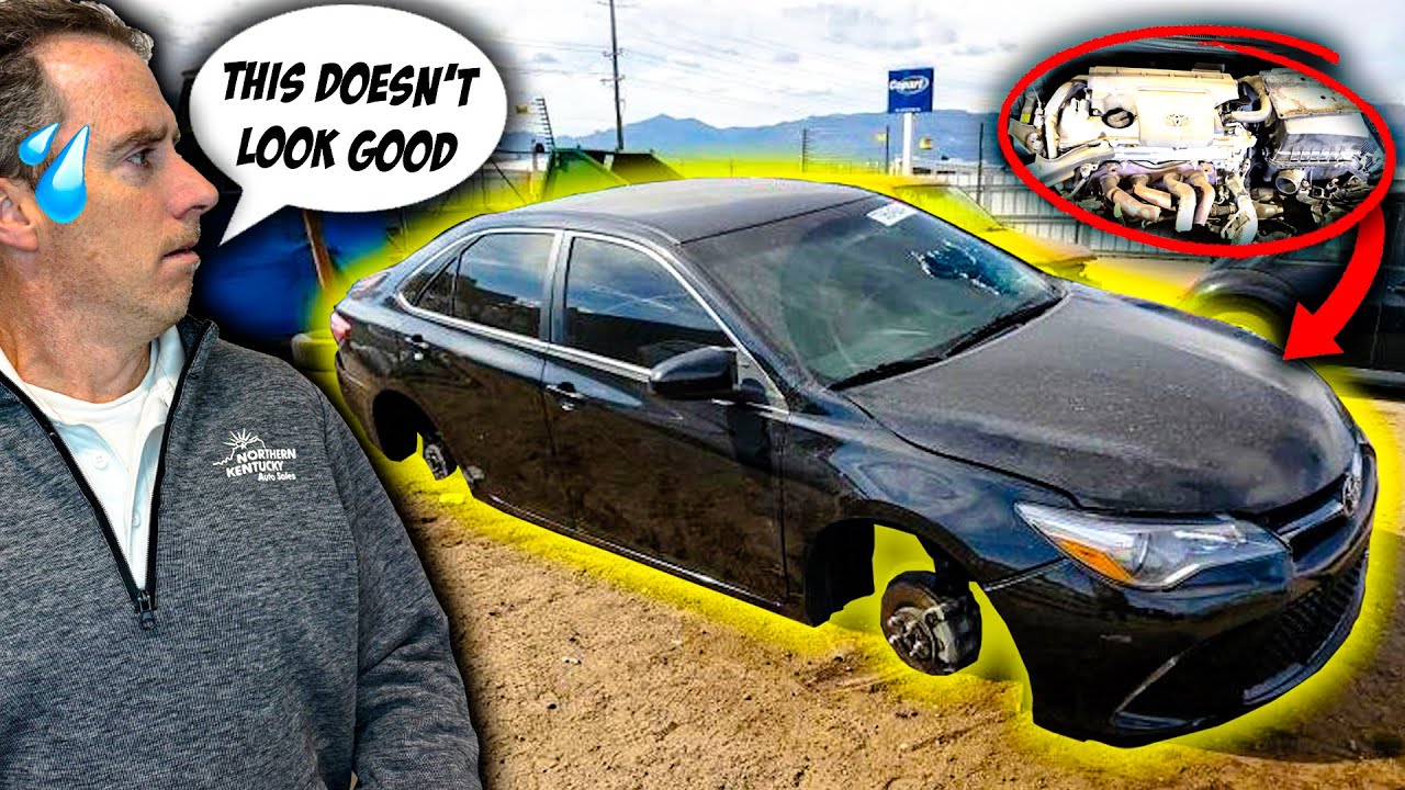 I bought a BIOHAZARD Toyota Camry from Copart for $3,500
