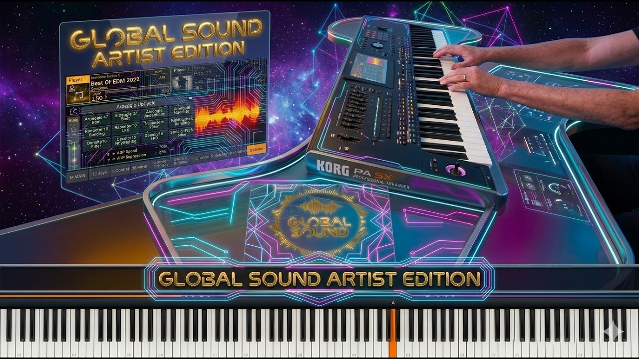 Korg Pa5X   Review Global Sounds Artist Edition Sound  Qui Robinez