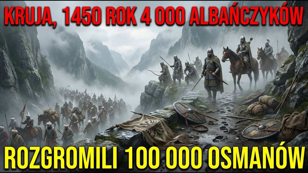 4000 Albańczyków przeciwko 100 000 Osmanów jak górska mgła zniszczyła najpotężniejszą armię imperium