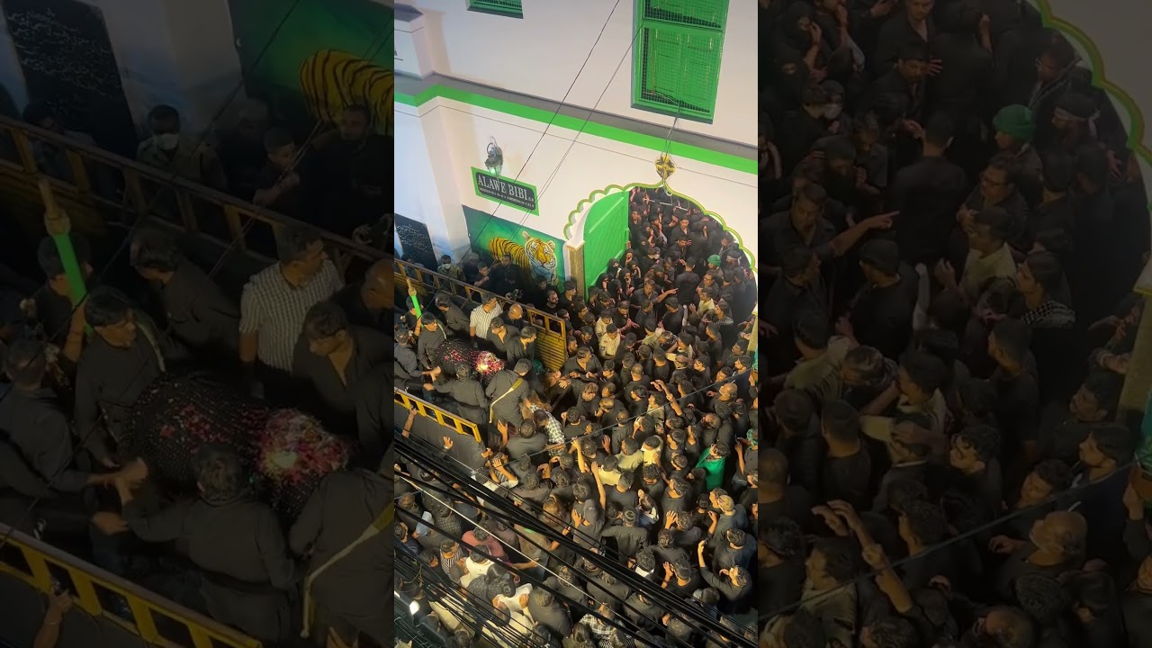 Return of Bibi Ka Alam Mubarak at Dabeerpura!