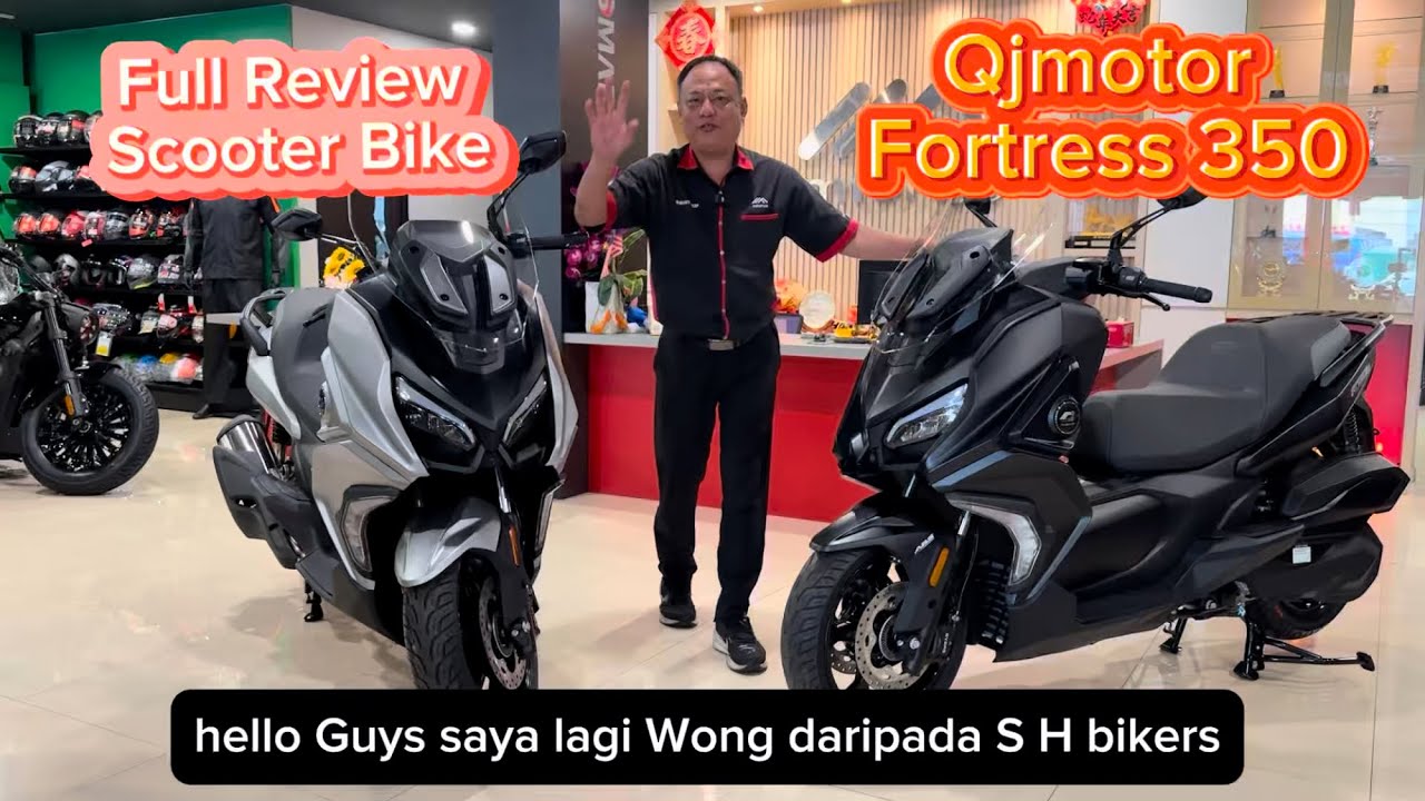 [[ QJ Motor Fortress 350 ]] New Arrival In Malaysia Fort350 #youtube #facebook #qjmotor #scooter#