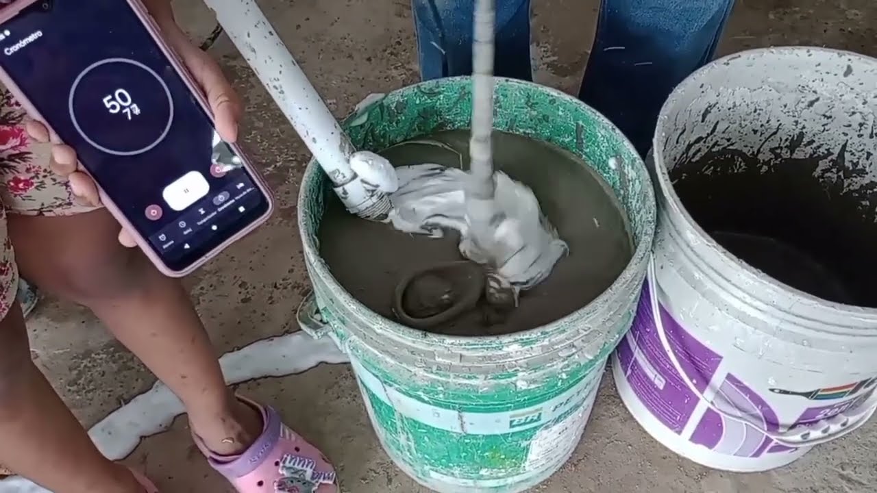 Formula para principiantes. Obtener buen concreto celular desde el primer intento.